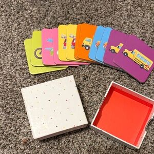 Vibrant Kids Matching Card Game